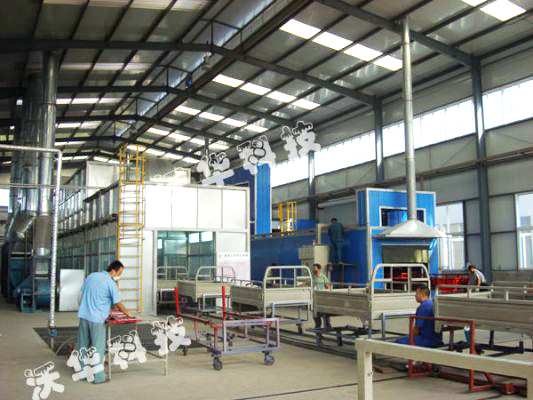 Coating line - valve coating drying line design